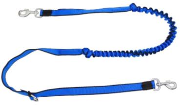 Preview: 2K Ruckdämpferleine Blau Schwarz